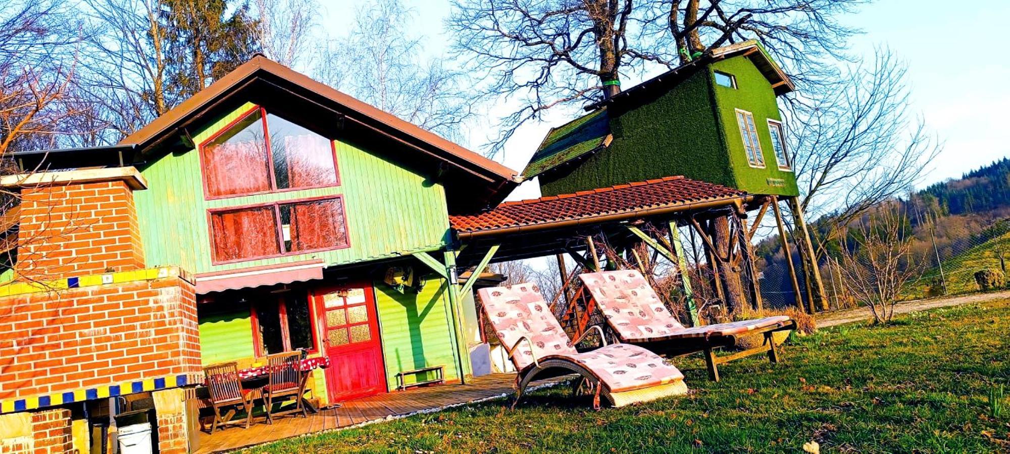 Fairytale Wooden House By Ljubljana Villa Grosuplje Exterior foto