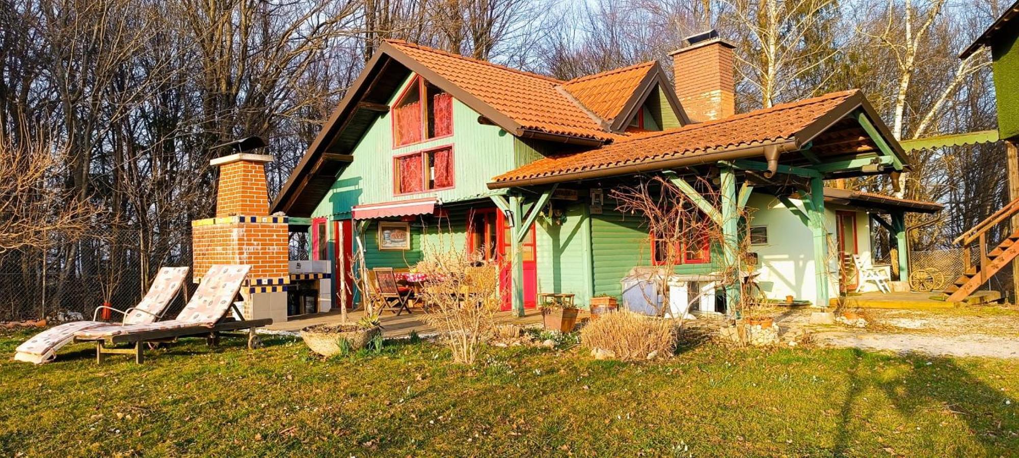 Fairytale Wooden House By Ljubljana Villa Grosuplje Exterior foto